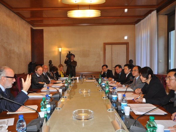 ຫວຽດນາມແລະອີຕາລີແບ່ງປັນບົດຮຽນໃນຂົງເຂດກວດສອບບັນຊີ